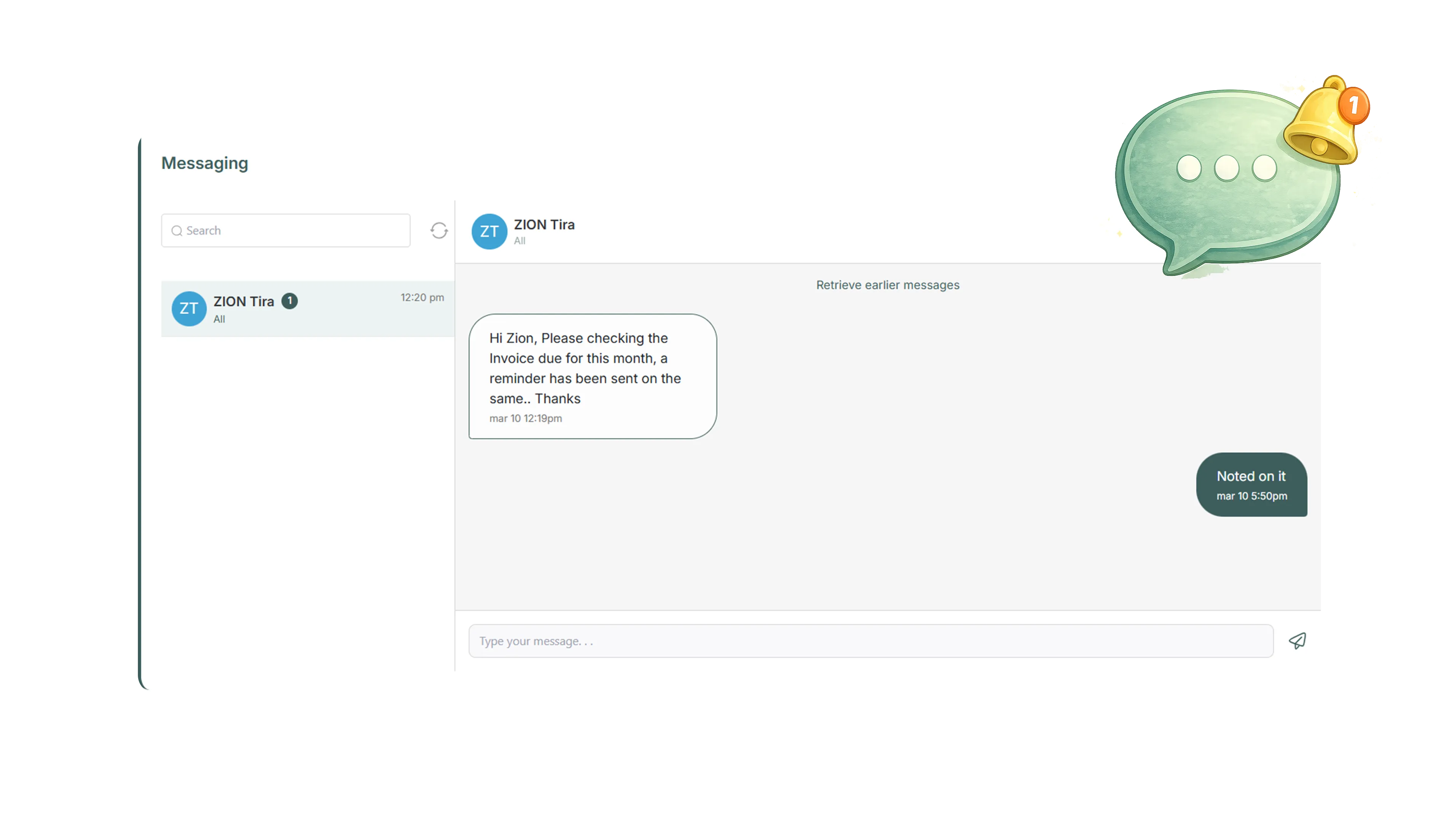 Parent communication platform in ChildEra